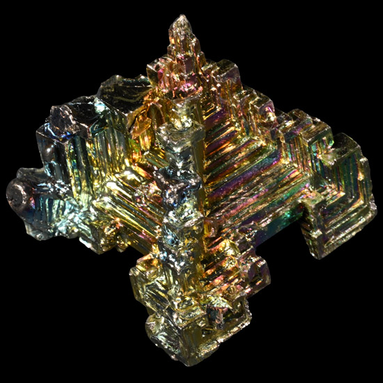 Bismuth Crystal Display Formation