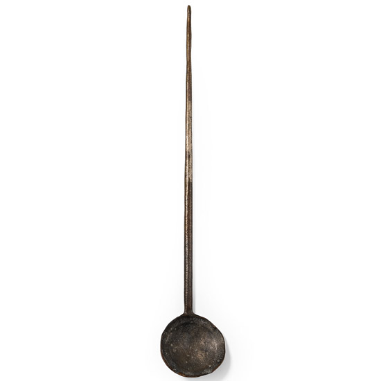 Roman Tinned Bronze Cochleare Spoon