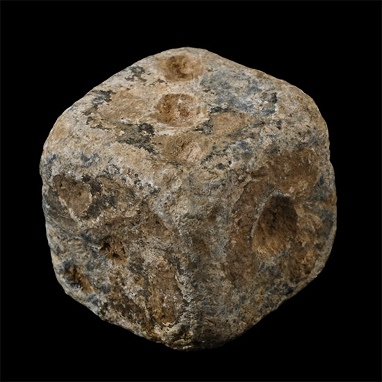 Roman Lead Gaming Die