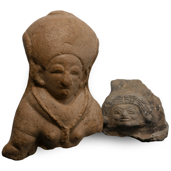 Pre-Columbian Jama Coaque Ecuador Terracotta Group