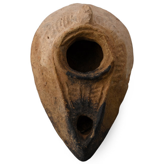 Byzantine Terracotta Oil Lamp