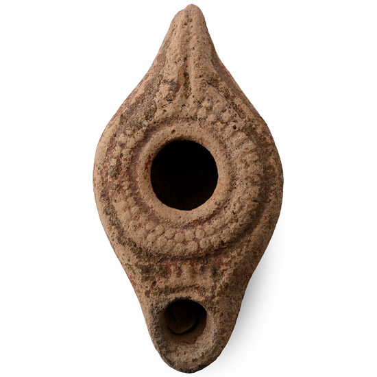 Roman Terracotta Oil Lamp