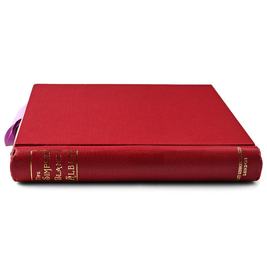 Loose Leaf Red Simplex Album of World Stamps