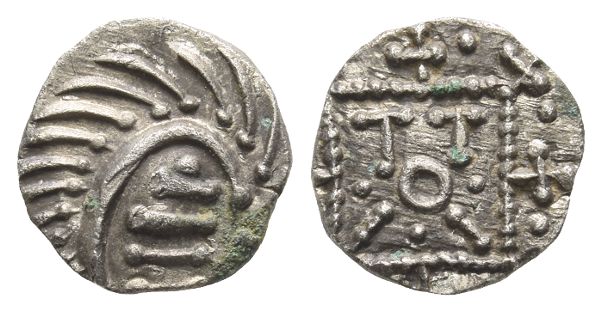 Anglo-saxon. Continental Sceattas AR Sceat.