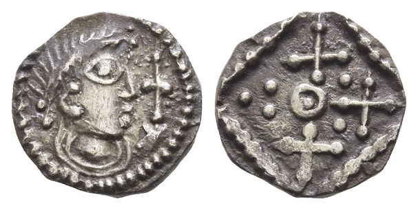 Anglo-saxon. Secondary Phase AR Sceat.
