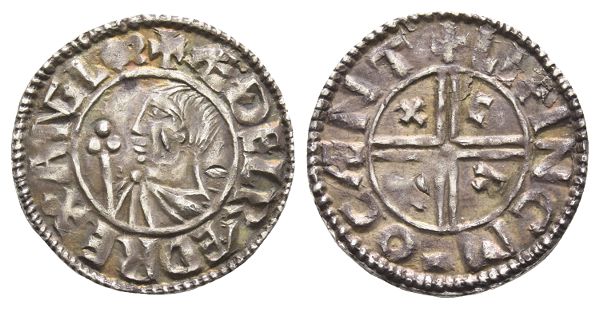 Anglo-Saxon, Kings of All England. Aethelred II AR Penny.
