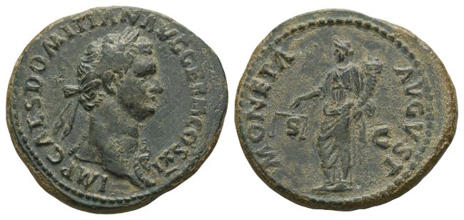 Domitian AE As.