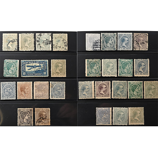 Early Cuban Stamp Group