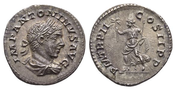 Elagabalus AR Denarius.