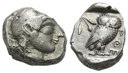 Attica, Athens AR Tetradrachm.