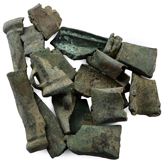 Bronze Age Axehead Fragment Group