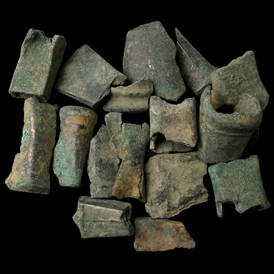 Bronze Age Axehead Fragment Group