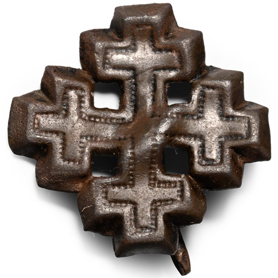 Medieval Bronze Knights Holy Sepulchre Badge