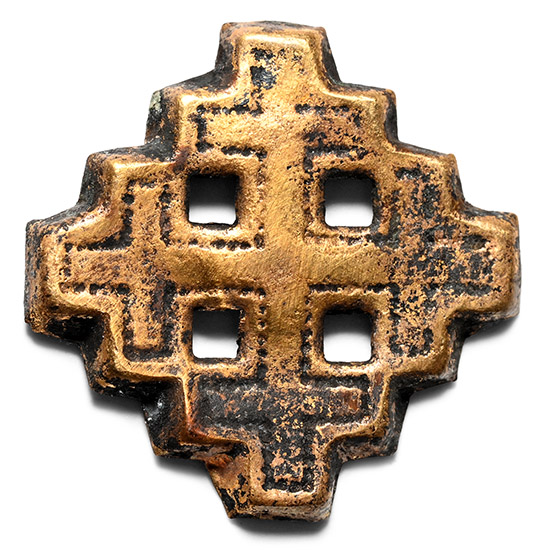 Medieval Bronze Knights Holy Sepulchre Badge