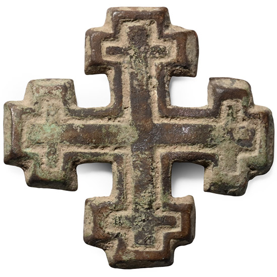 Medieval Bronze Knights Holy Sepulchre Badge