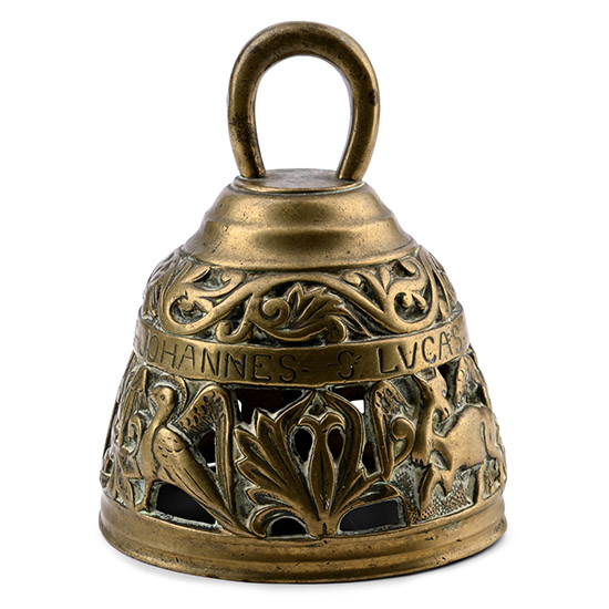 Post Medieval Reproduction Brass Bell