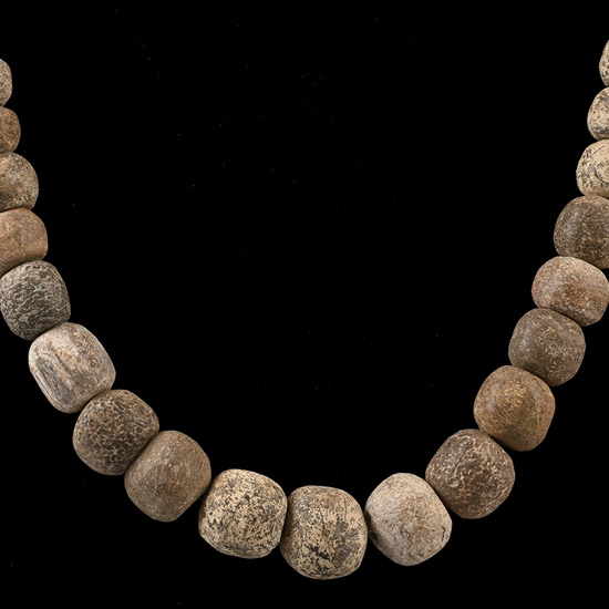 Woolly Mammoth Bone Bead Necklace String