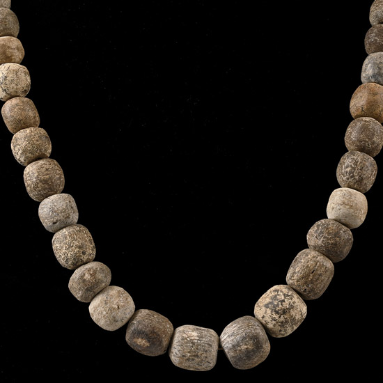Woolly Mammoth Bone Bead Necklace String