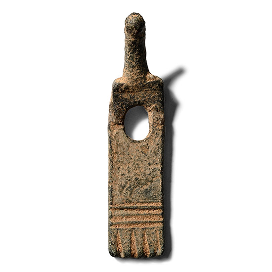 Roman Bronze Phallic Quillon