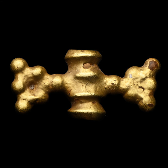 Western Asiatic Gold Bead Pendant