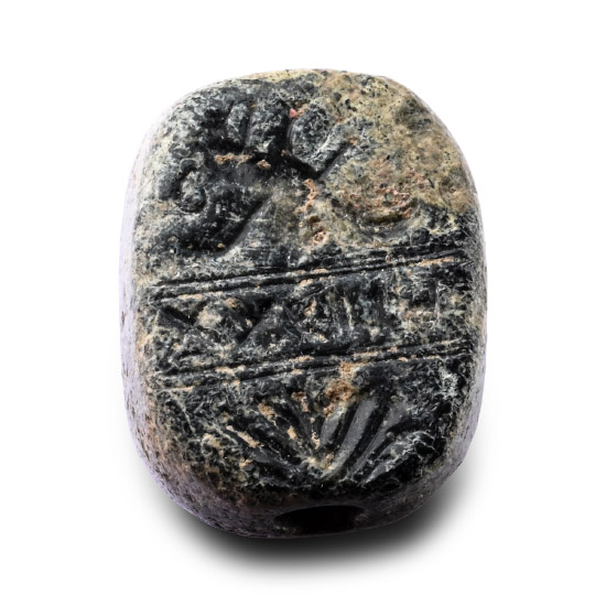 Western Asiatic Inscribed Seal Matrix with Aramaic Inscription