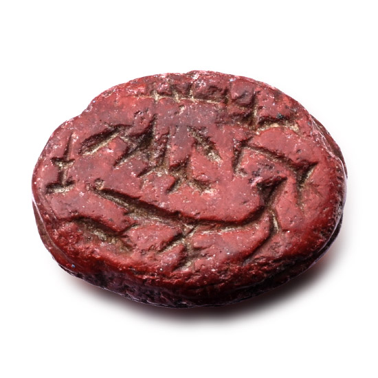 Western Asiatic Jasper Scaraboid Seal