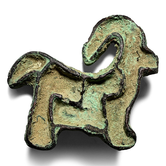 Western Asiatic Bronze Ibex Stamp Seal