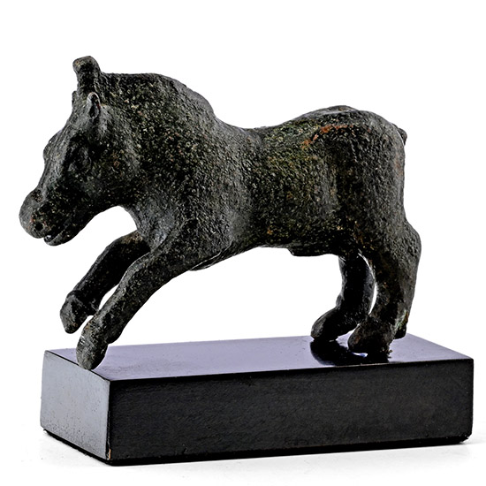 The Miller Romano-Celtic Bronze Leaping Boar Statuette