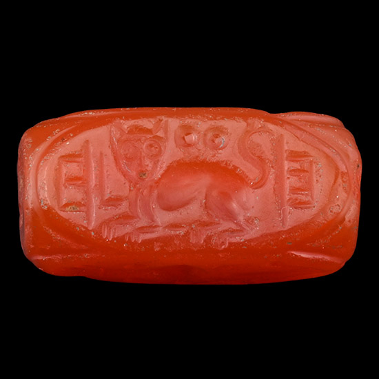 Minoan Facetted Carnelian Stamp Seal