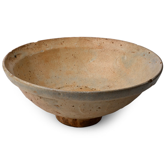 Chinese Tang Cream Ware Bowl