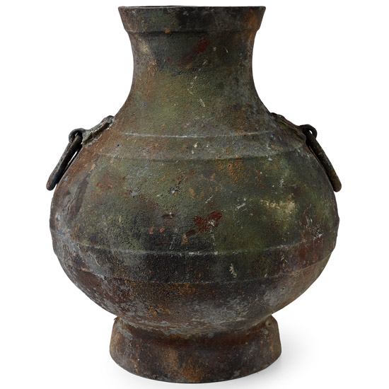 Archaic Chinese Style Bronze Jar