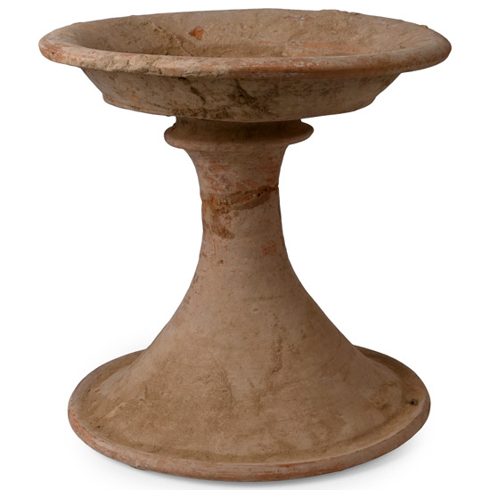 Large Bactrian Terracotta Chalice