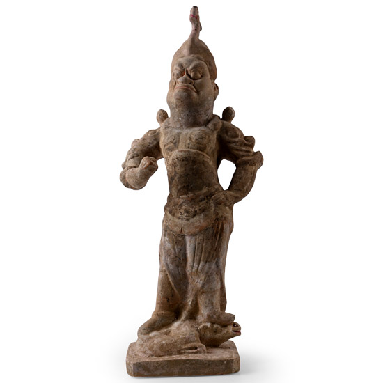 Chinese Tang Guardian Soldier Figure