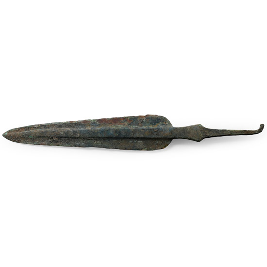 Luristan Bronze Tanged Spearhead