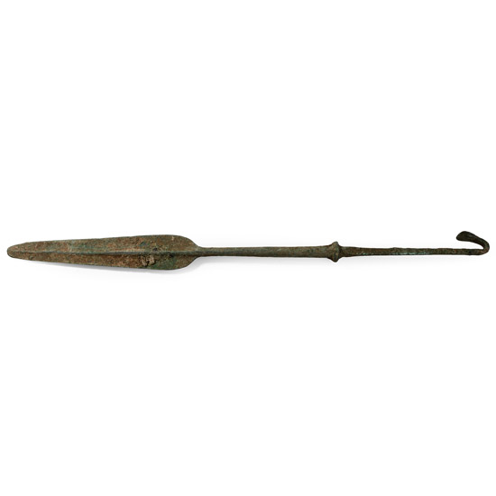 Luristan Bronze Tanged Spearhead