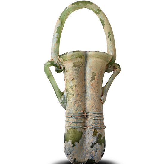 Roman Glass Double Unguentarium