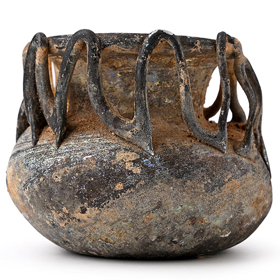 Roman Glass Vessel with Iridescence