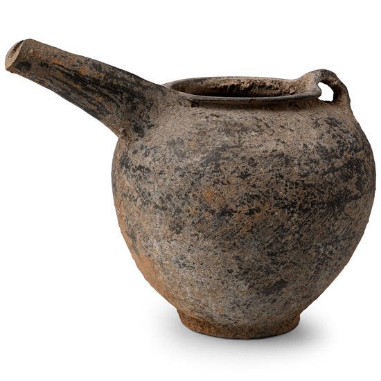 Amlash Zoomorphic Terracotta Pouring Vessel