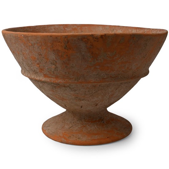 Western Asiatic Squat Terracotta Chalice