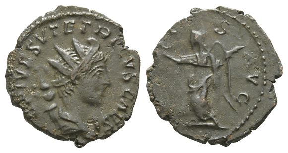 Tetricus II, as Caesar BI Antoninianus.