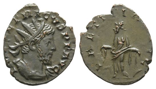 Tetricus I, Romano-Gallic Emperor BI Antoninianus.