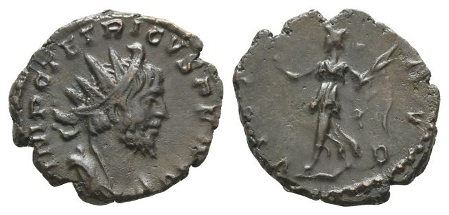 Tetricus I, Romano-Gallic Emperor BI Antoninianus.