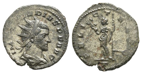 Claudius II Gothicus BI Antoninianus.
