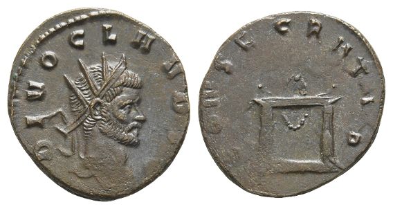 Divus Claudius II Gothicus BI Antoninianus.