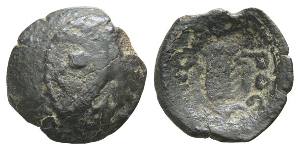 Judaea, Procurators. Marcus Ambibulus AE Prutah. 9-12 CE.