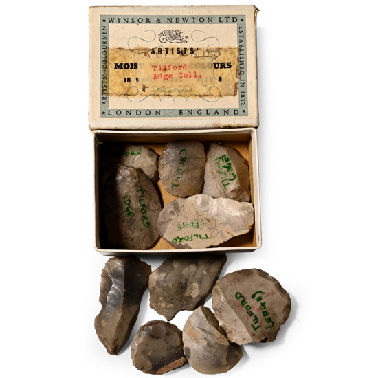 Farnham Stone Age Flint Scraper Collection