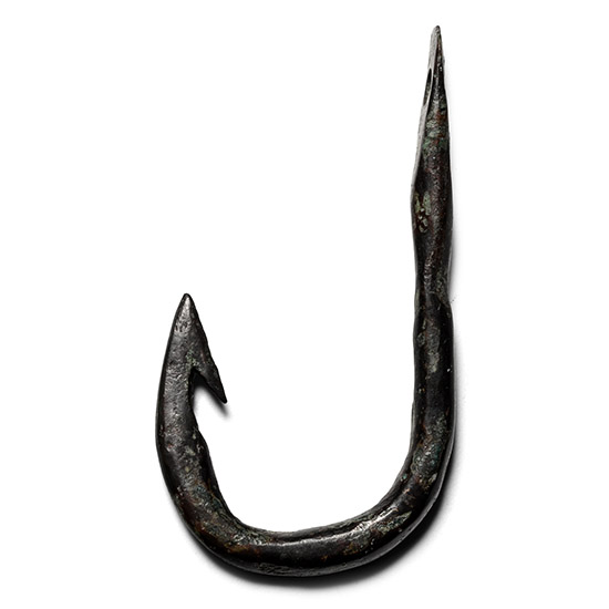 Roman Bronze Fishing Hook