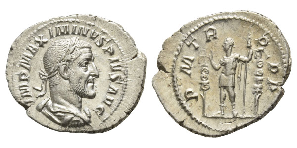 Maxininus I AR Denarius.