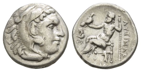 Kings of Thrace, Lysimachos AR Drachm.