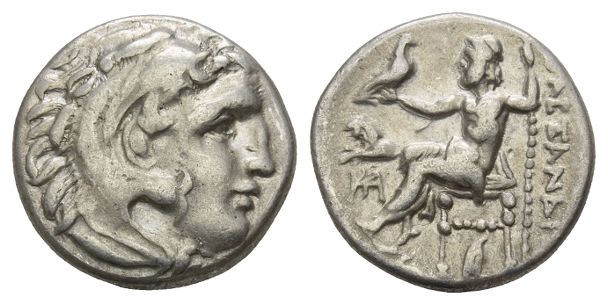 Kings of Thrace, Lysimachos AR Drachm.